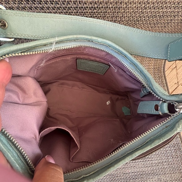 Coach Hamilton Pebbled Leather Hobo Bag - Picture 10 of 11